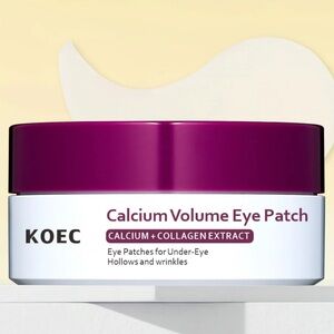 60 pcs CALCIUM VOLUME EYE PATCHES 60PCS NEW womens skin care collagen calcium
